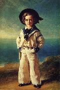 Franz Xaver Winterhalter Albert Edward, Prince of Wales oil painting on canvas